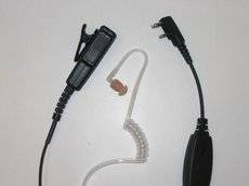 Akustisk headset m/PTT